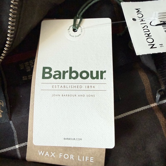 Barbour Black Waxed Jacket - Picture 3 of 4